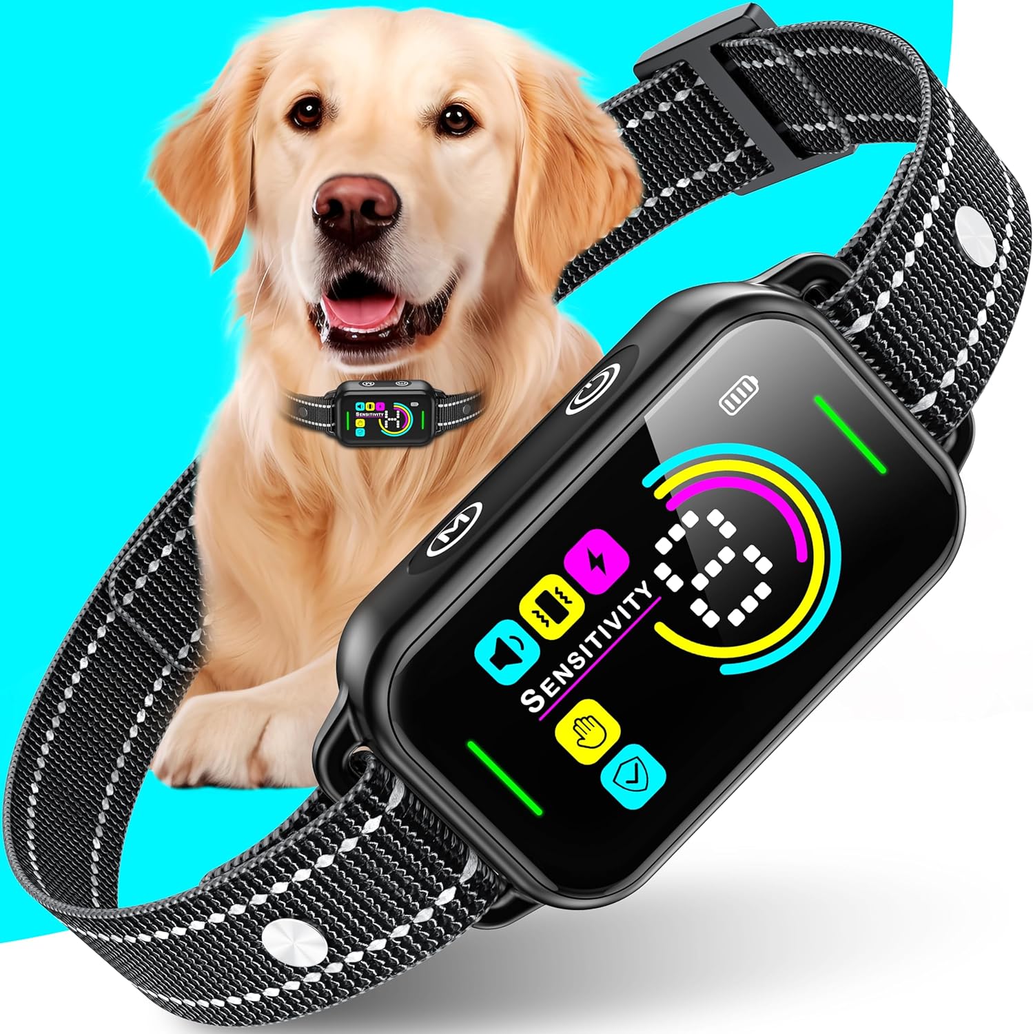 DINJOO Bark Collar - Advanced Training for Dogs of All Sizes